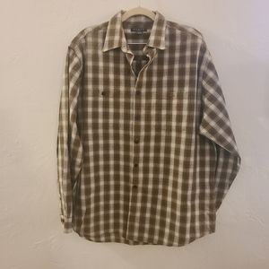 GUESS - Men"s Long Sleeve Button Down Shirt - size L